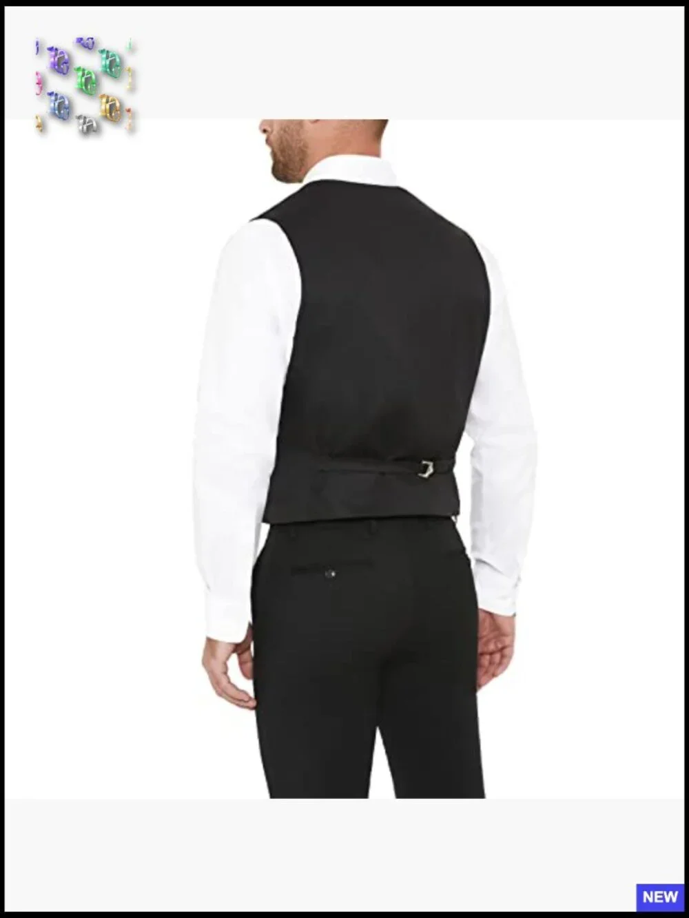 Modern Fit Suit Vest Stretch Performance Elegant Tailored Professional Style